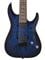 Schecter Omen Elite-7 Electric Guitar See Thru Blue Burst Body View